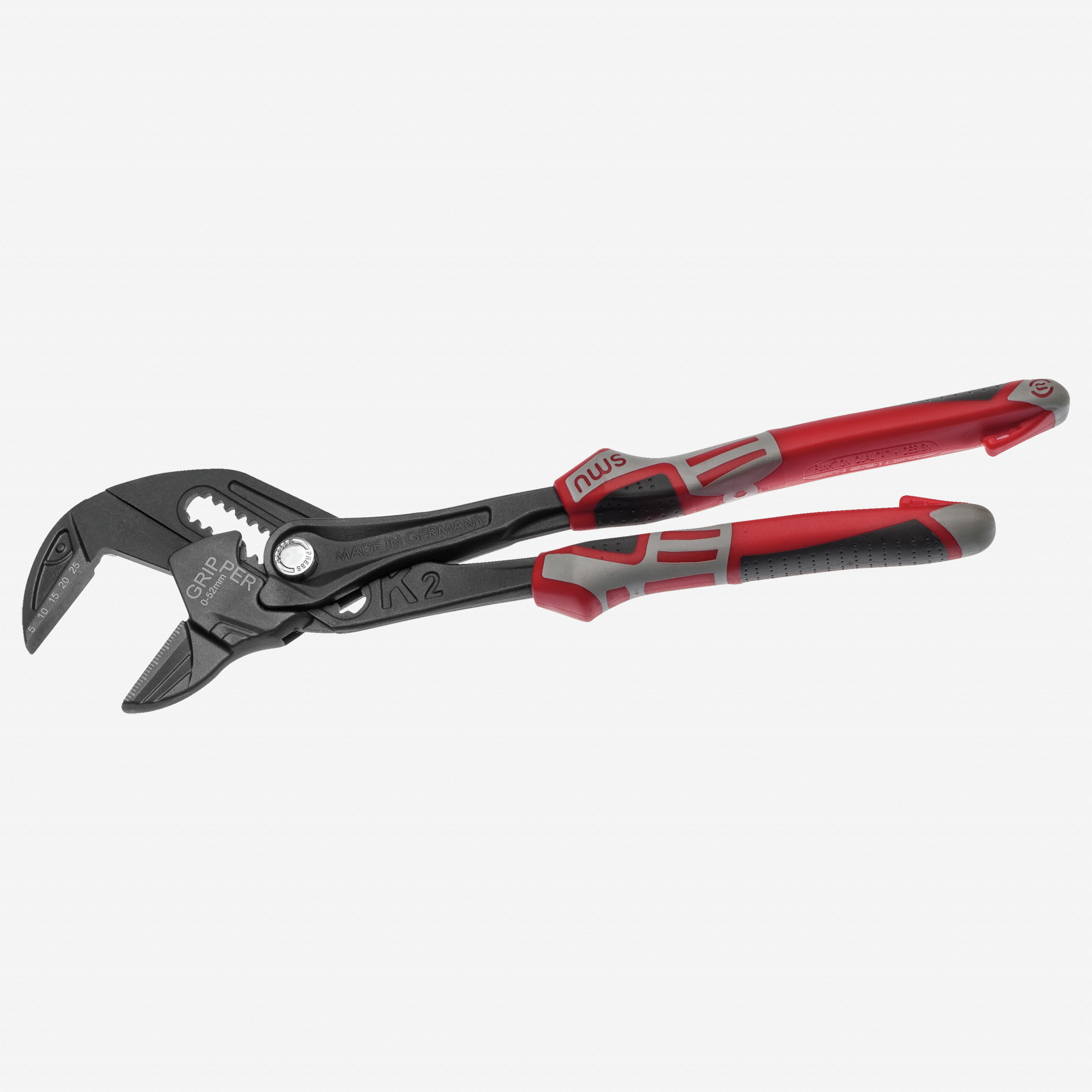 NWS Pliers Wrench Gripper - TitanFinish - SoftGripp, 10"