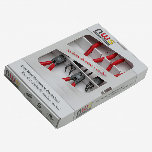 NWS Set of Internal and External Circlip Pliers 19-60mm, 4 pieces