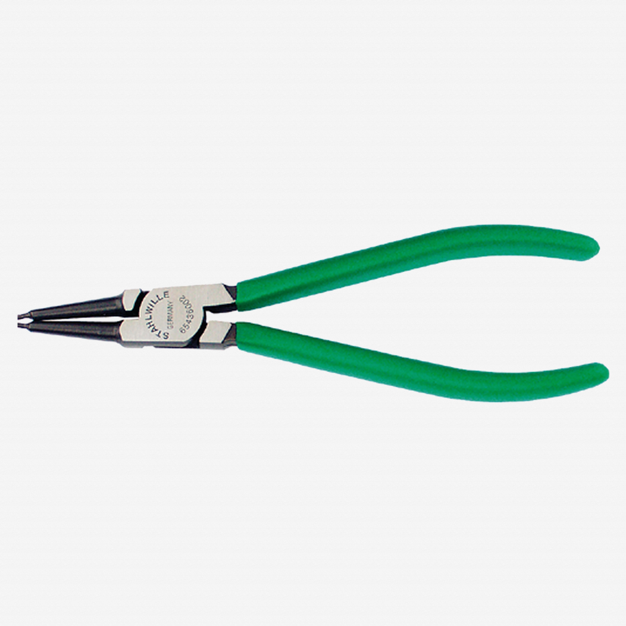 Stahlwille 6543 Internal Circlip Pliers, Straight, Size J4, 85-140mm, Checkered