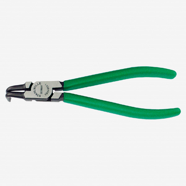 Stahlwille 6544 Internal Circlip Pliers, Bent 90 deg, Size J21, 19-60mm, Dip-Coated