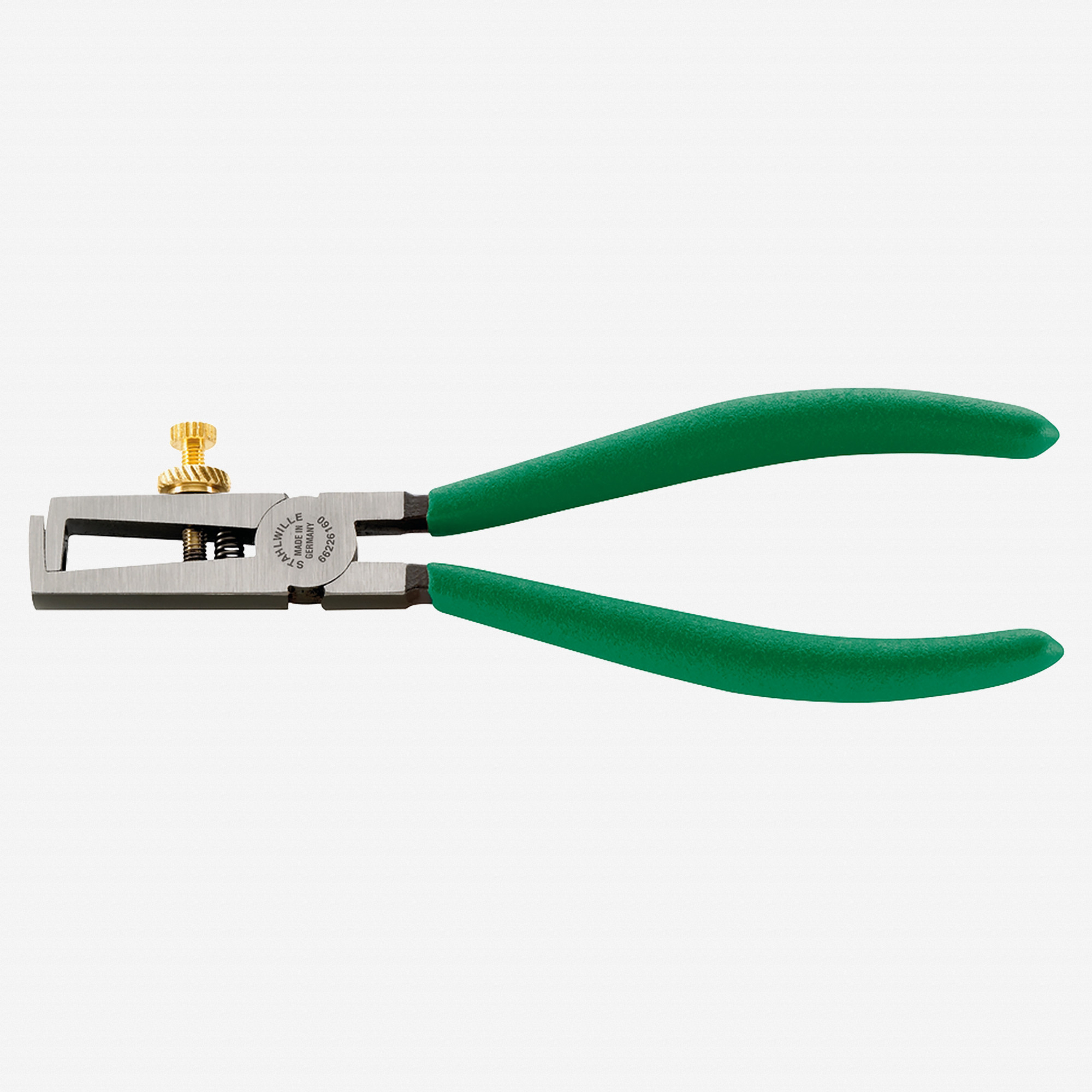 Stahlwille 6622 Wire Stripping Pliers, 160 mm, Dip-Coated Handles