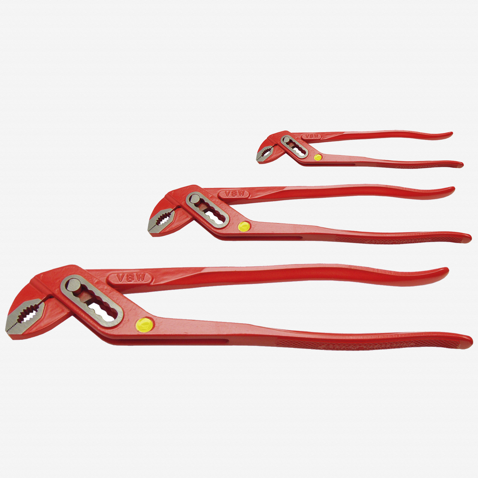 Stahlwille 1880 Professional Waterpump Pliers Set, 3 Pieces