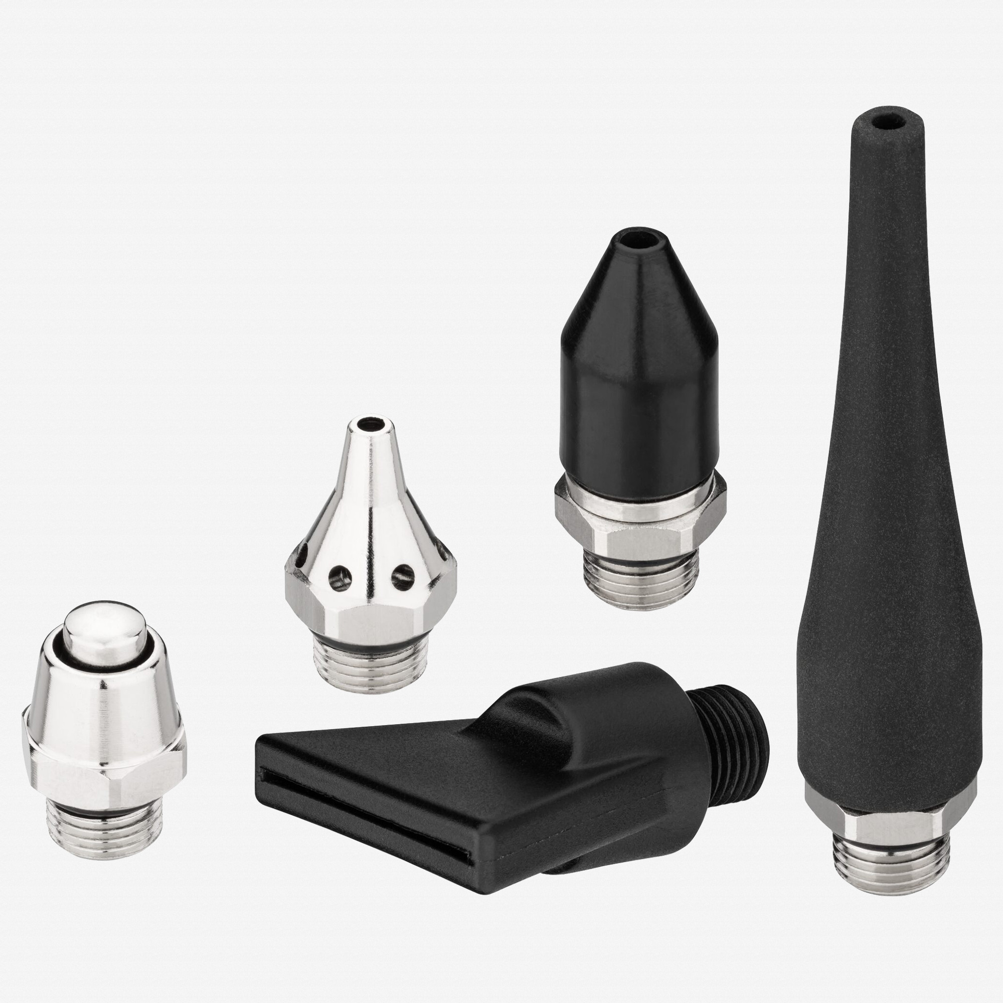 Hazet 9040-43/5 2-Way Air Blow Gun Nozzle Set, 5 Pieces