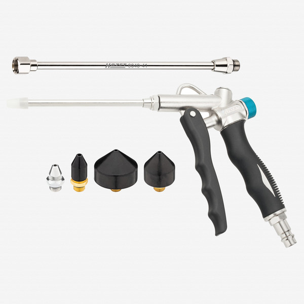 Hazet 9040-4/6 2-Way Air Blow Gun Cone Set, 6 Pieces