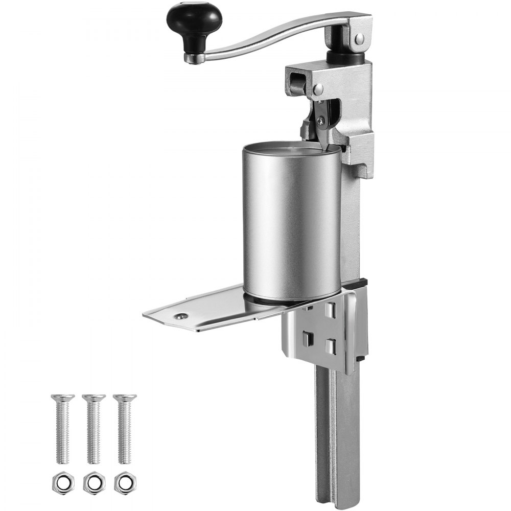 VEVOR Manual Can Opener, Commercial Table Opener for Large Cans, Heavy Duty Can Opener with Base, Adjustable Height Industrial Jar Opener For Cans Up to 11.8" Tall, for Restaurant Hotel Home Bar - KGQ10YCGDSZGWVM66V0