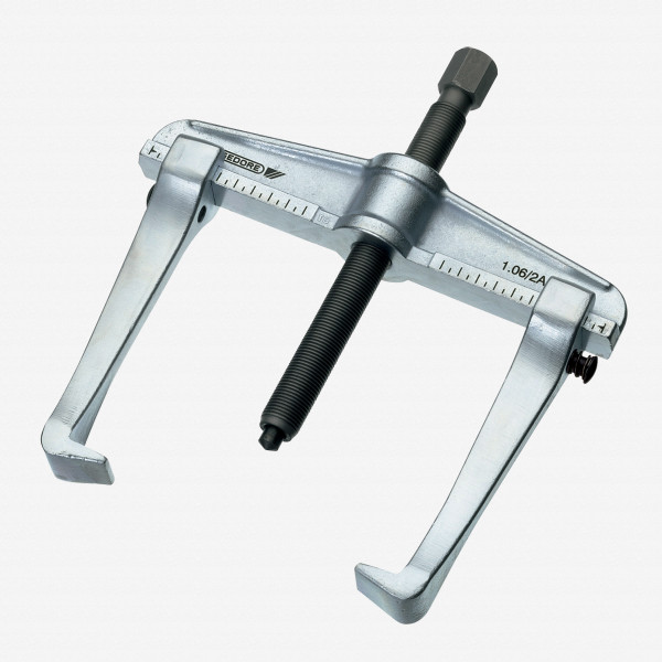 Gedore 1.06/1A1-B Universal puller, 2-arm pattern, rigid legs with leg brake 140x100 mm