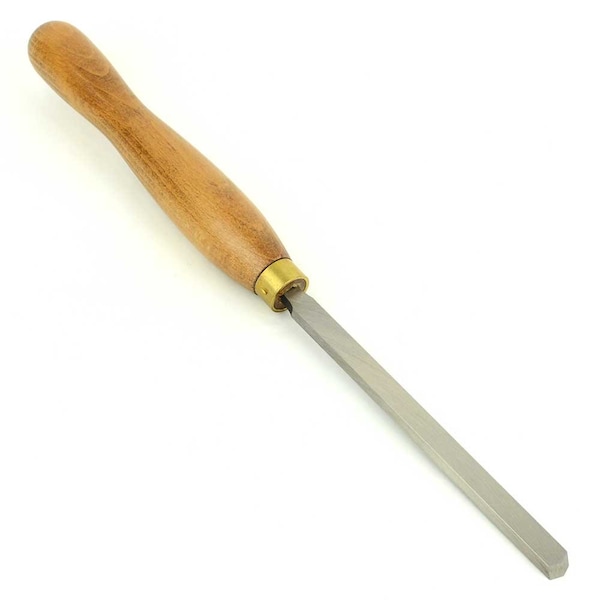 Crown Tools 1/2 Inch 13mm Diamond Point Chisel, 8-3/4 Inch 216mm Handle, Walleted - 24080