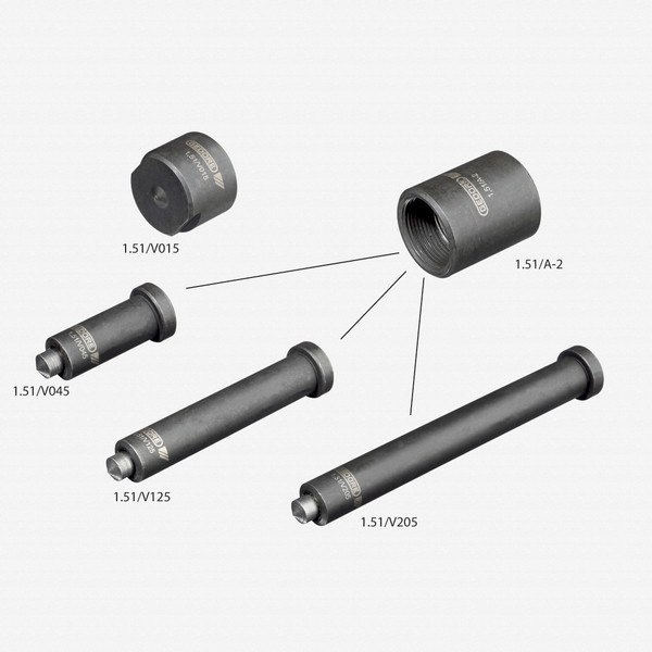 Gedore 1.51/V015 Extension and cylinder protection, 15 mm