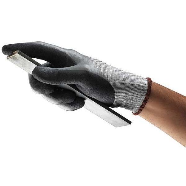 Guantes recubiertos resistentes al corte Ansell, Nivel de corte A2, 15 ga, gris, XL (10) - 11-927.