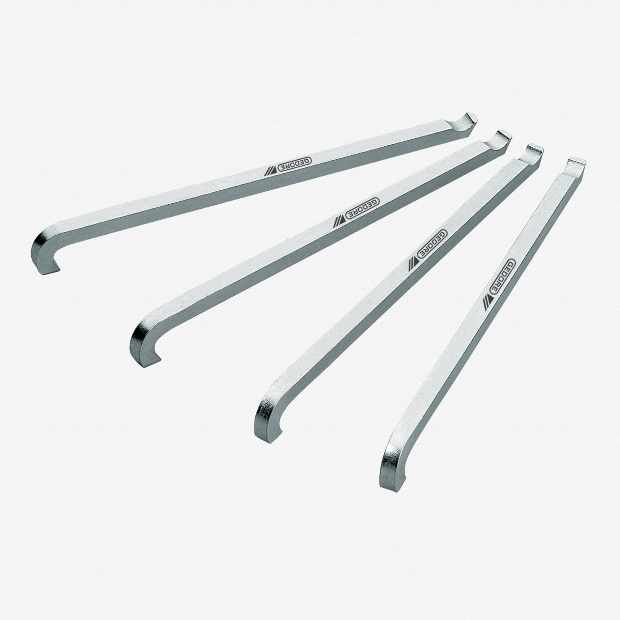 Gedore 1.29/10 Pulling legs, set of 4 pieces 145 mm