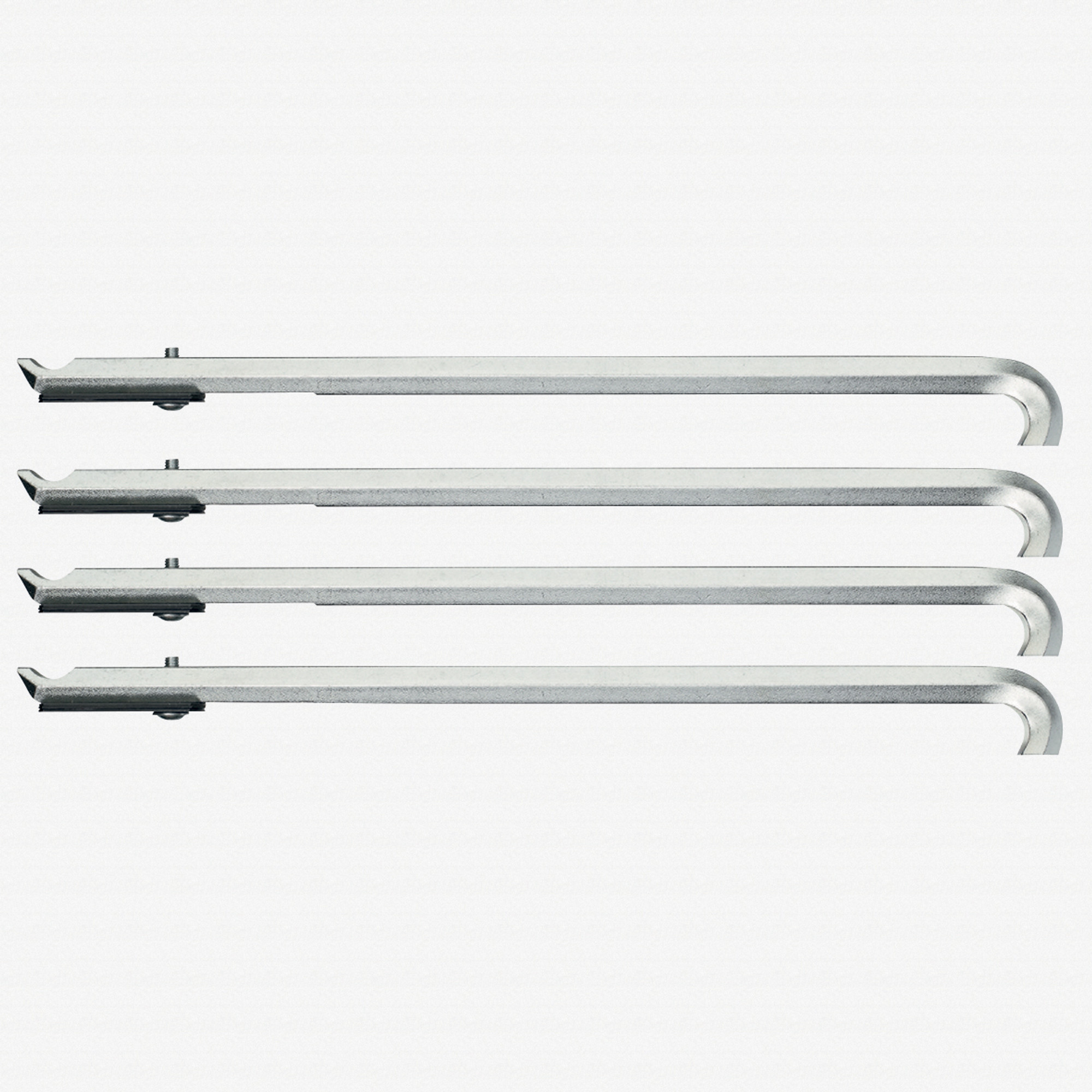 Gedore 1.29/30 Pulling legs, set of 4 pieces 185 mm