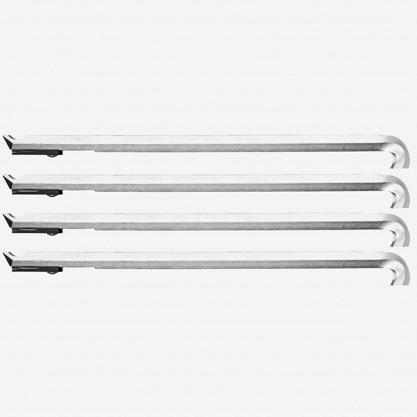 Gedore 1.29/40 Pulling legs, set of 4 pieces 235 mm