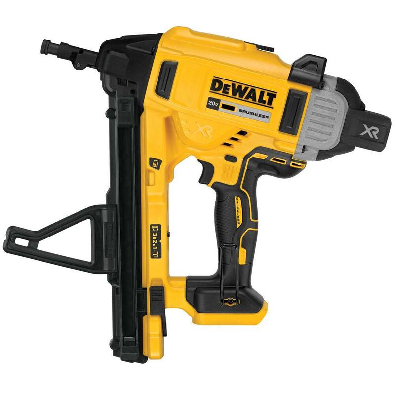 DEWALT 20-Volt MAX 1 in. Clavadora inalámbrica de concreto eléctrica (solo herramienta) - DCN891B