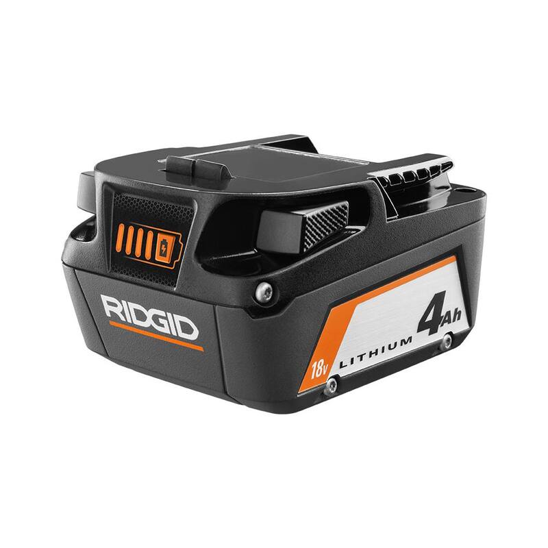 Clavadora de armazón inalámbrica sin escobillas RIDGID de 18V a 30 grados con batería de iones de litio de 18V, 4.0 Ah - R09895B-AC87004