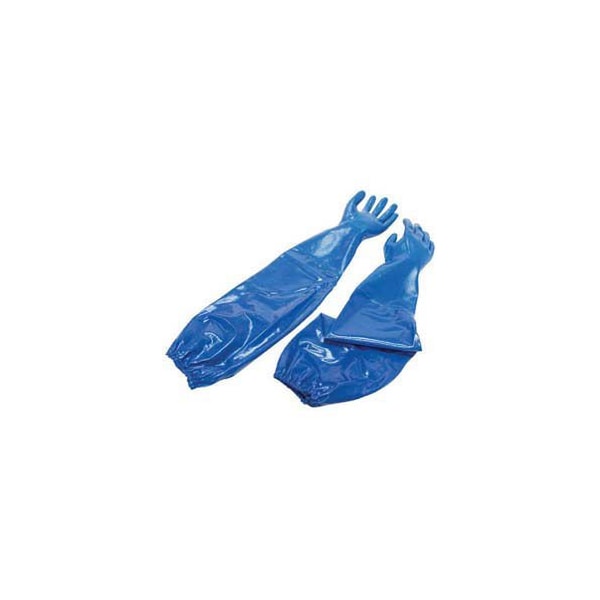 Guantes de nitrile soportado Honeywell North Nitri-Knit, azules, Talla Grande - NK803ES/9