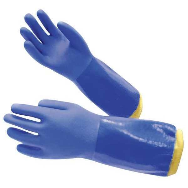 Guantes Resistentes a Químicos Condor de 14", PVC, M, 1 par - 22KA66