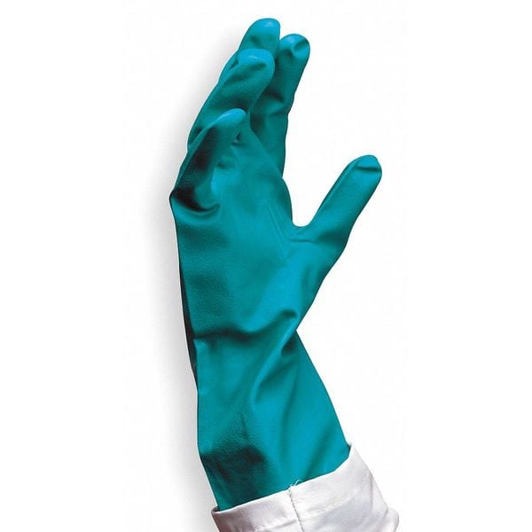 Guantes Resistentes a Químicos Condor de 13", Nitrilo, 10, 1 Par - 6JF99