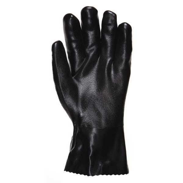 Guantes resistentes a productos químicos de 14" Mcr Safety, PVC, L, paquete de 12 - 6524SJ