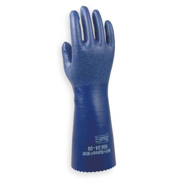 Guantes resistentes a químicos Showa de 13", Nitrilo, XL, 1 par - NSK24-11-V