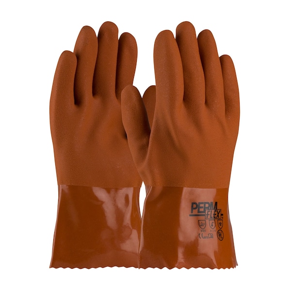 Guantes Resistentes a Químicos Pip 10" PVC, L, Paquete de 12 - 58-8650/L