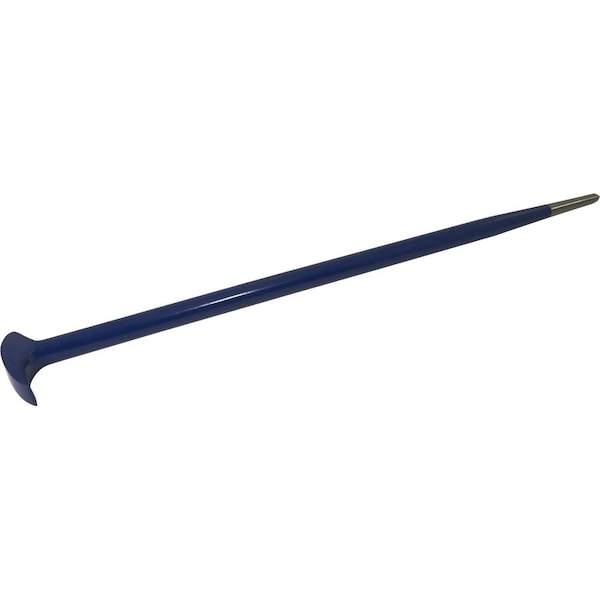 Gray Tools 20" Rolling Head Pry Bar, 5/8" Round Shank, Royal Blue Paint Finish - C39B