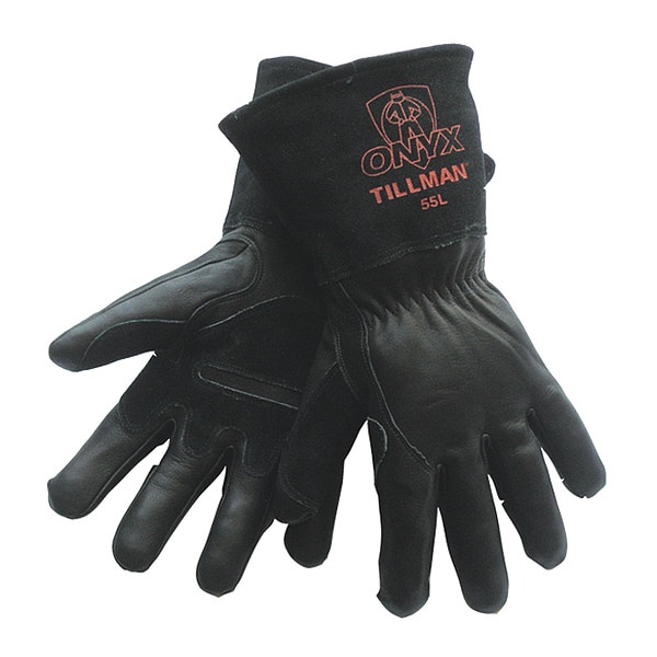 Guantes de soldadura MIG Tillman, palma de cuero, XL, PR - 55XL