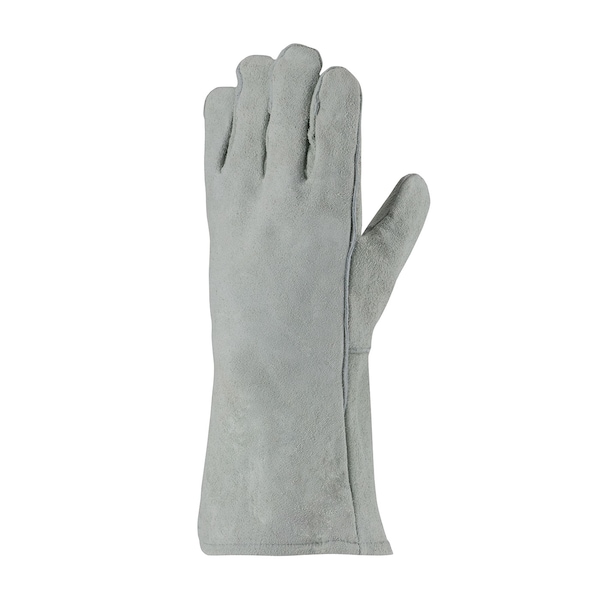 Guante de soldadura de pico solo para la mano izquierda, palma de piel de vaca, para hombres, paquete de 12 - 73-888LHO