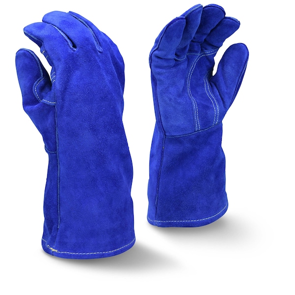Guantes de soldadura Radians, palma de cuero de vaca, XL - RWG5410XL