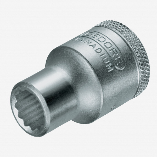 Gedore D 19 3/16W British Standard Whitworth Socket 1/2" Drive, 3/16 W