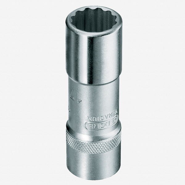 Gedore D 19 L 10 Socket 1/2", long 10 mm