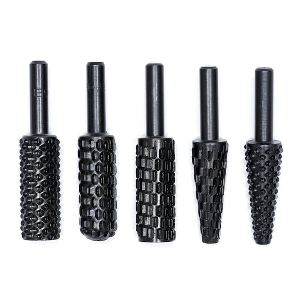 Richelieu Hardware (5-Piece) Rotary File, Rasp, and Countersink Set - 2540405