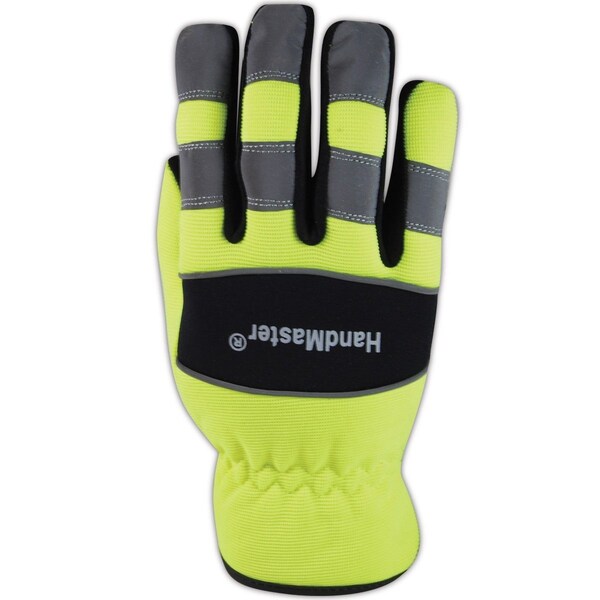 Guantes de Mecánico Magid, L, Amarillo de Alta Visibilidad - MECH106L