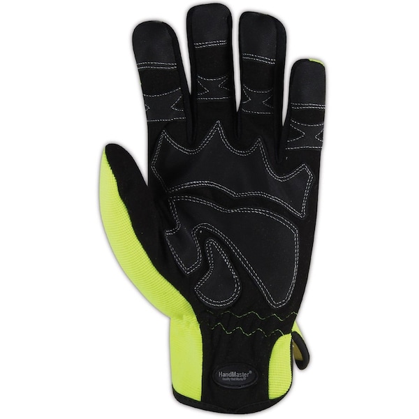 Guantes de Mecánico Magid, L, Amarillo de Alta Visibilidad - MECH106L