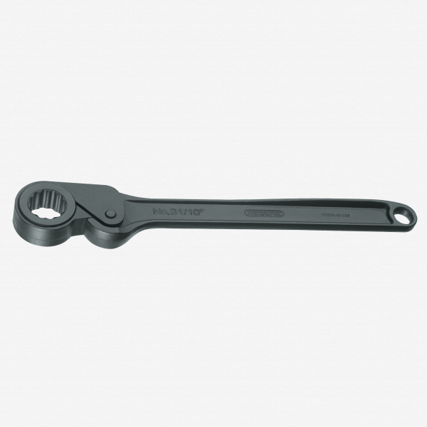 Gedore 31 KR 12-27 Friction type ratchet with ring 27 mm