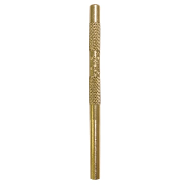 Mayhew â„¢ Brass Punch Drift, 1/4-6 mm x 4 on .250 Round - 25074