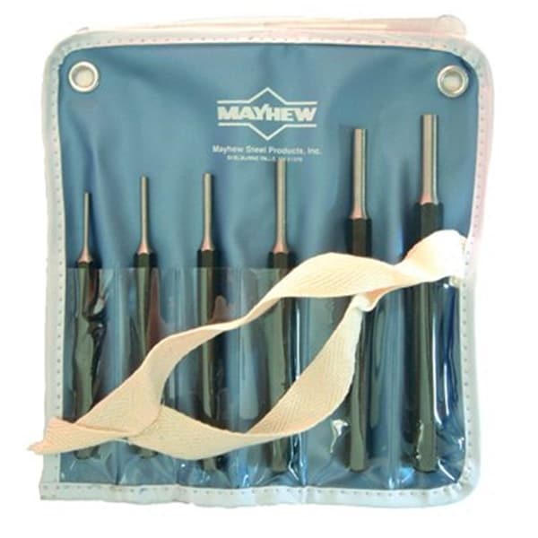 Mayhew Mayhew Tools 479-62075 4102-K 6Pc Pin Punch - 479-62075