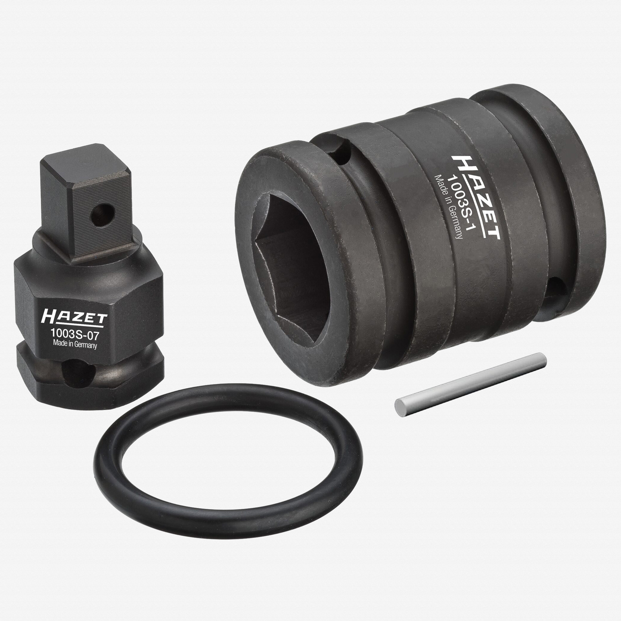 Hazet 1007S-7/4 Impact Adapter/Reducer Set, 3/4" Square Recess to 1/2" Square Plug