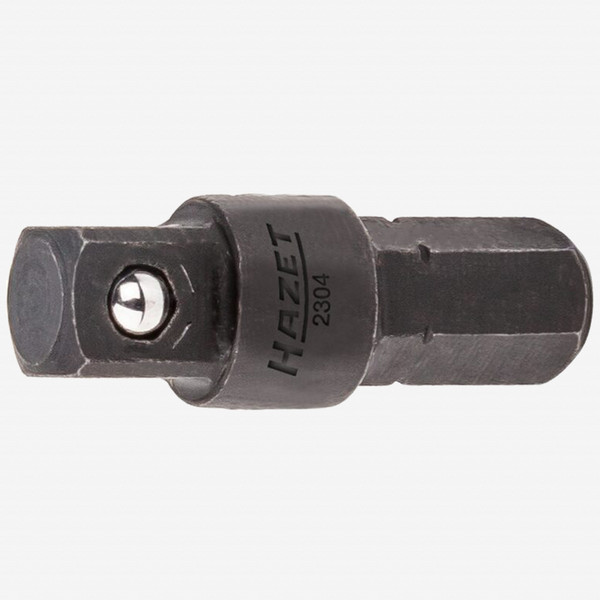 Hazet 2304N 1/4" Hex Male to 1/4" Square Male Adapter