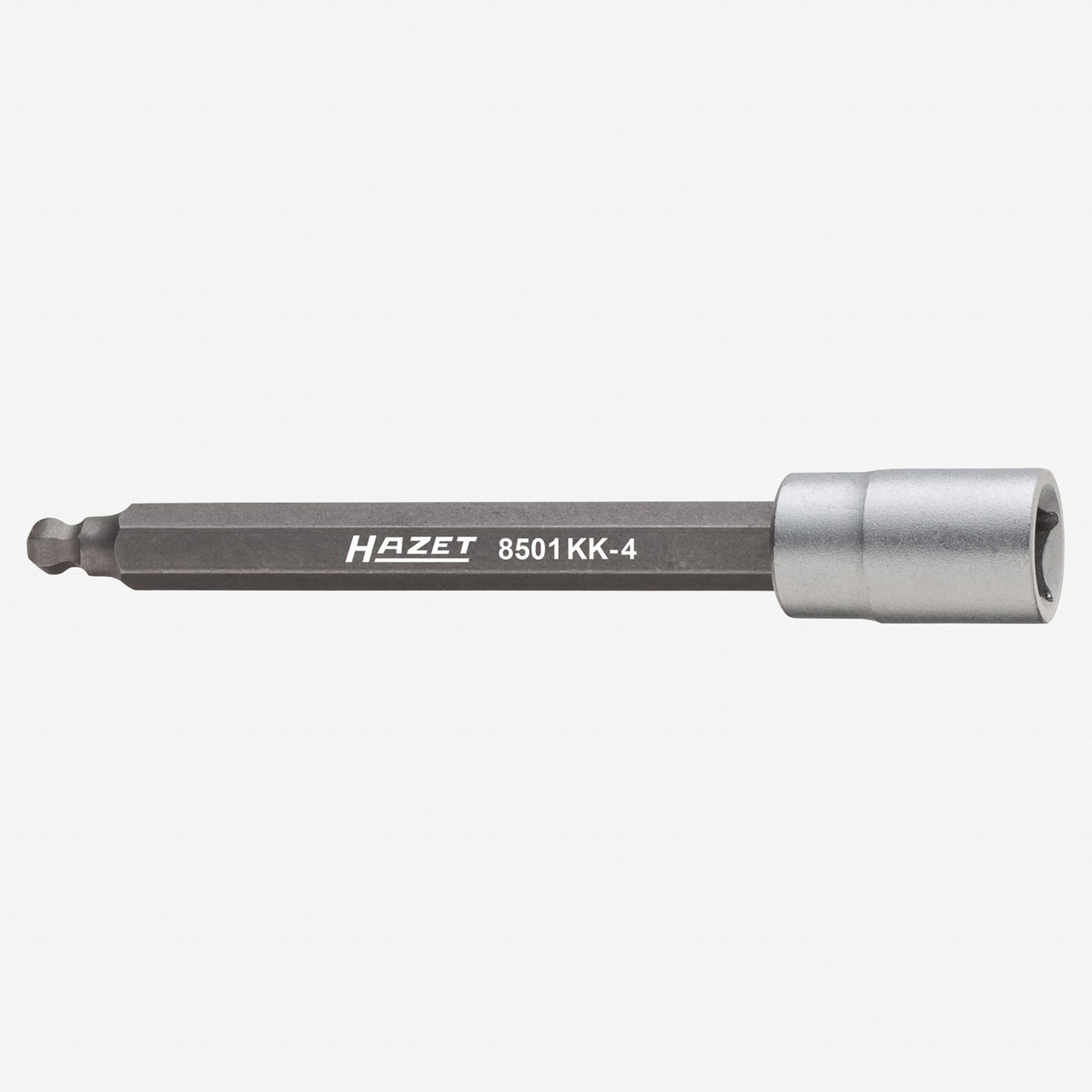 Hazet 8501KK-4 Screwdriver socket with 4mm ball head for RPM sensor 1/4" drive