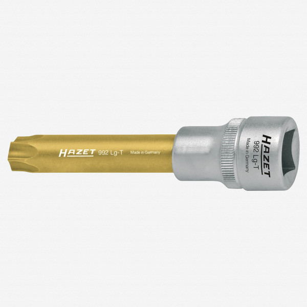 Hazet 992LG-T50 T50 Torx Titanium-Nitride Socket 1/2" - Long