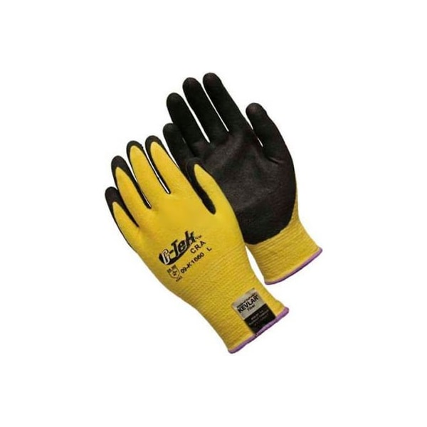 Guantes de Kevlar® Pip PIP con palma y dedos recubiertos de nitrilo de superficie micro, peso medio, M - 09-K1660/M.
