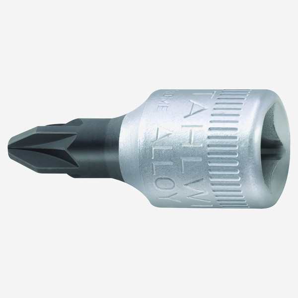 Stahlwille 44PZ Pozidriv Socket, 1/4" Drive, PZ2