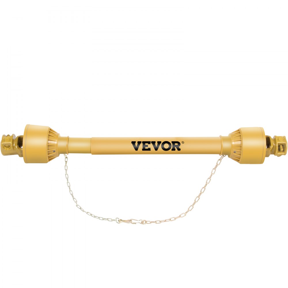 VEVOR PTO Shaft, 1-3/8” PTO Drive Shaft, 6 Spline Tractor and Implement Ends PTO Driveline Shaft, Series 4 Tractor PTO Shaft, 39”-55” Brush Hog PTO Shaft, PTO Shaft for Bush Hog/Finish Mower - CDZT4Y100040505B1V0