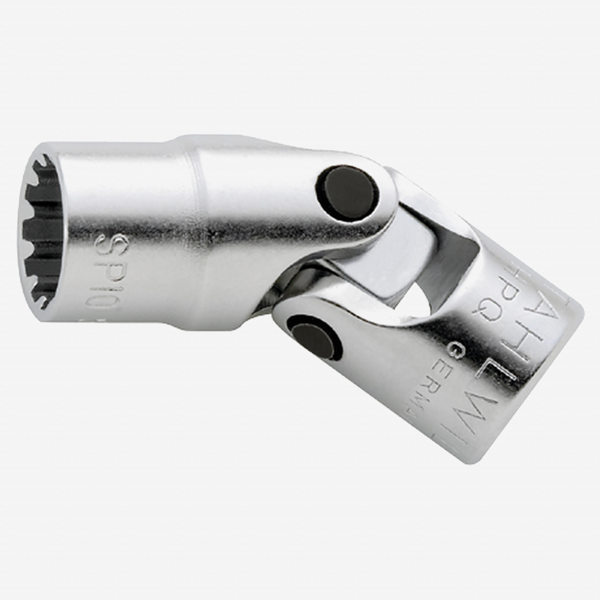 Stahlwille 402aSP Uniflex Swivel Socket, 1/4" Drive, Spline-Drive, SP 8
