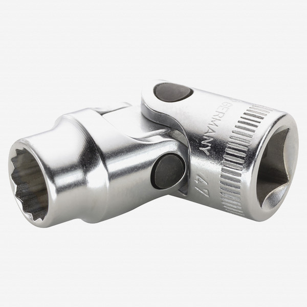 Stahlwille 47 Uniflex Swivel Socket, 3/8" Drive, 12 Point, 13 mm