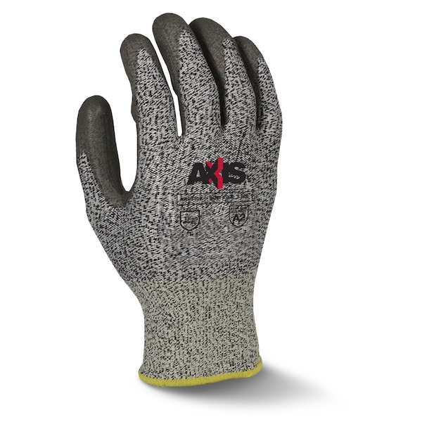 Guantes recubiertos resistentes a cortes de Radians, Nivel de corte A2, gris, XL - RWG530XL