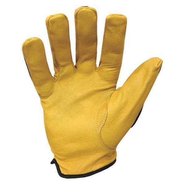 Guantes de alto rendimiento Ironclad resistentes a cortes e impactos, Nivel de corte A4, Amarillos, XL - G-ILD-IMPC5-05-XL