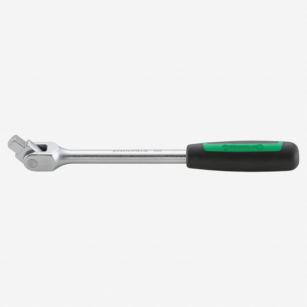 Stahlwille 403 Breaker Bar with Swivel Head, 1/4" Drive