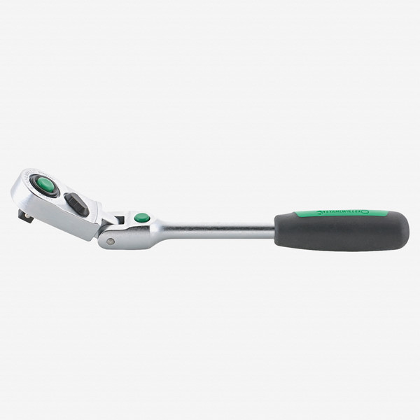 Stahlwille 416QR Flexible Joint Fine Tooth Ratchet, 1/4" Drive