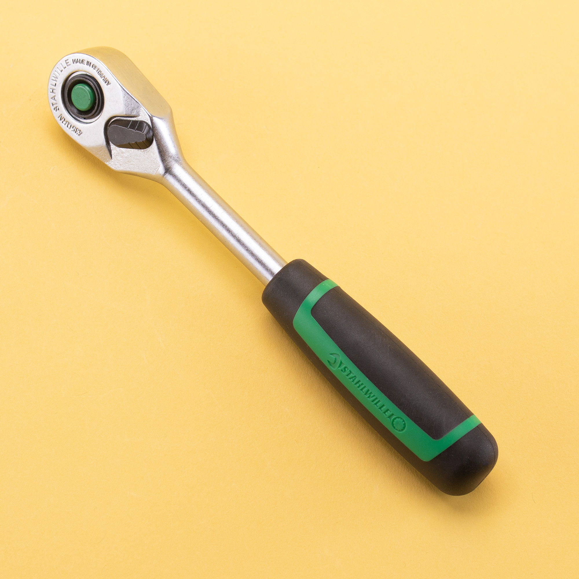 Stahlwille 435QR N QuickRelease Ratchet, Fine Tooth, 3/8" Drive